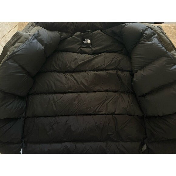XL The North Face Jacket Mens Olive Green McMurdo Parka Goose Down NO hood - Picture 14 of 16